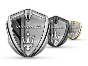 Maserati Silicone Emblema Badge Stile Limitato Look Elegante
